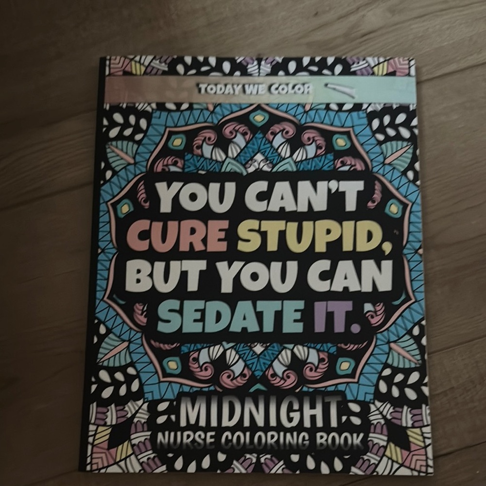Nurse Coloring Book - Multicolor